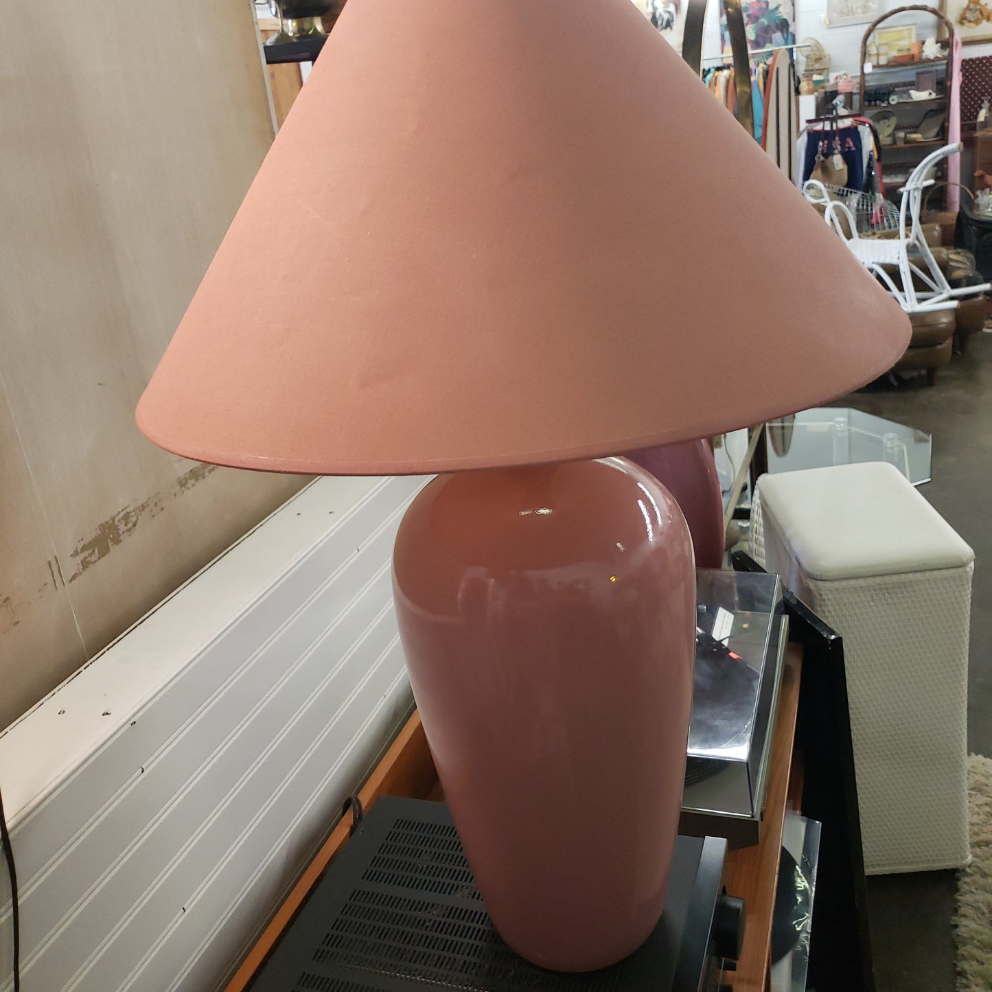 Pink Post Modern Lamp