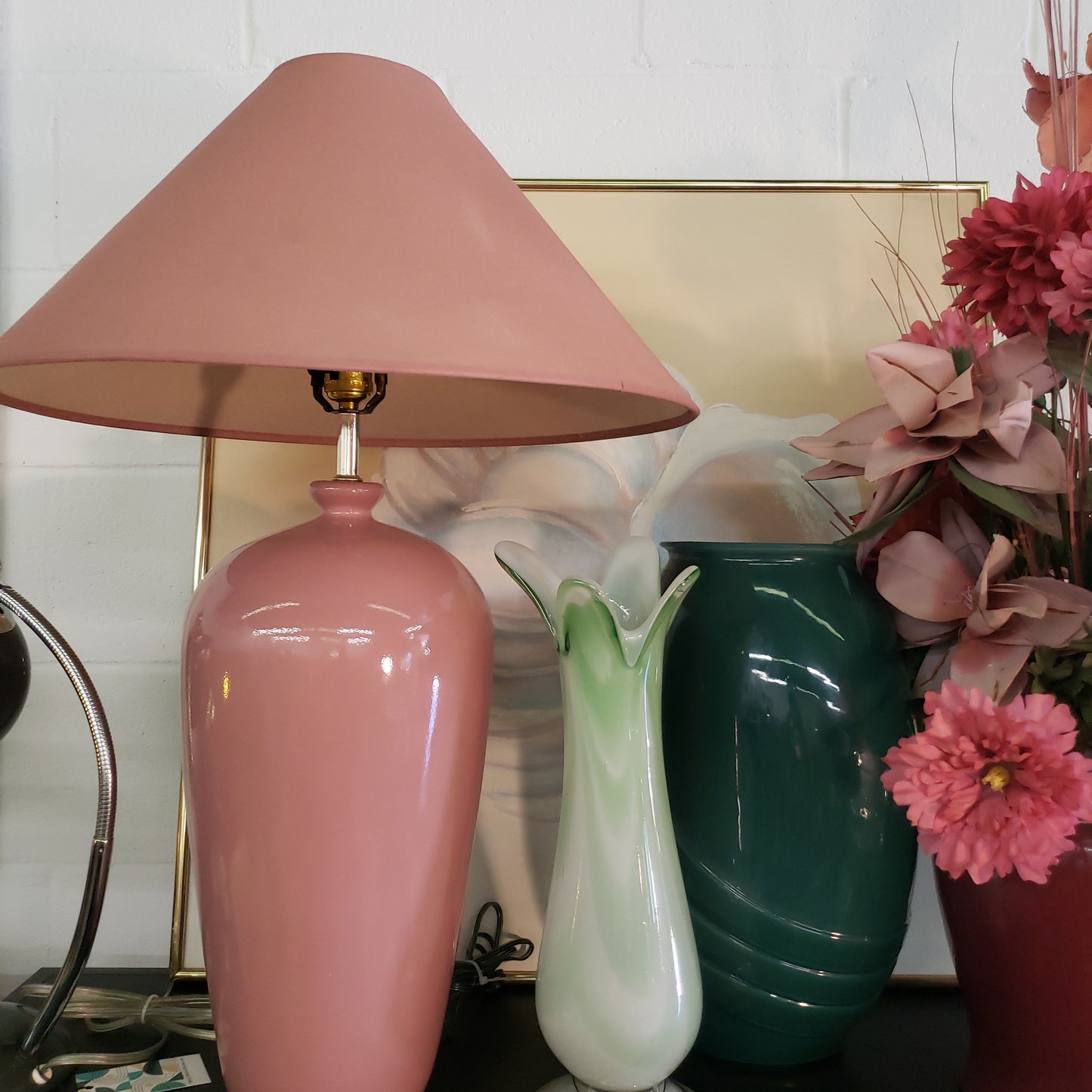 Pink Post Modern Lamp