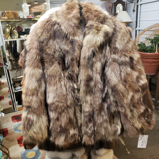 Raccoon Waist Jacket w/ Ties