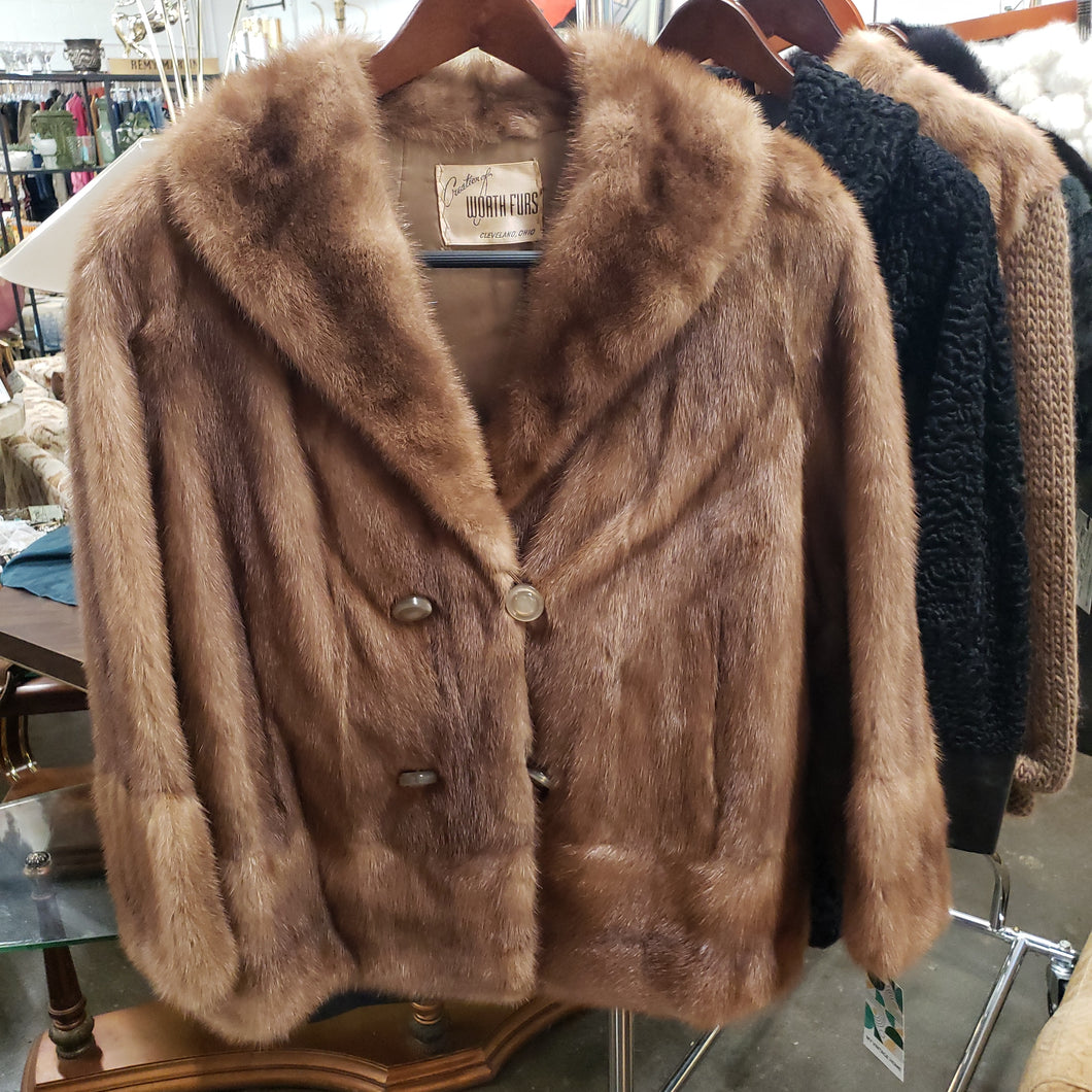 Worth Furs Mink Waist Coat