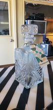 Load image into Gallery viewer, CUT GLASS DECANTER
