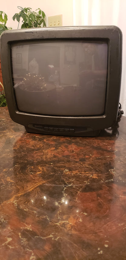 Sanyo 13" Coaxial Input Television