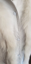 Load image into Gallery viewer, Fox Fur &amp; Leather Bomber Jacket
