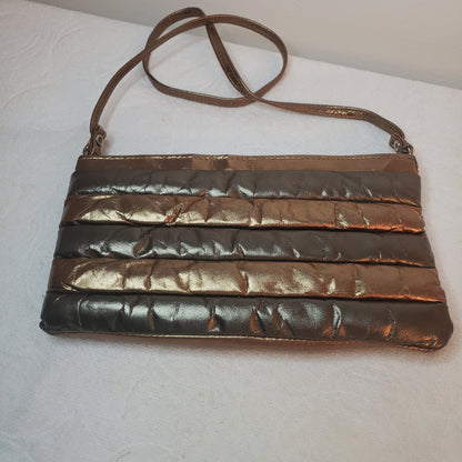 Karen Pewter Bronze Patchwork Handbag