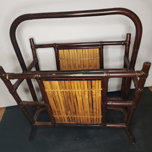 Load image into Gallery viewer, Bamboo/Rattan Magazine Rack
