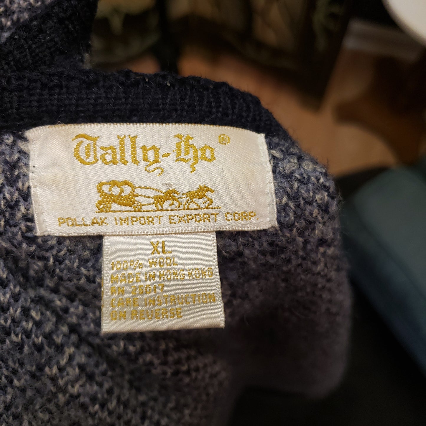 Tally-Ho Windowpane Sweater