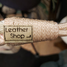 Load image into Gallery viewer, 80s Leather Shop Single Knot Corded Belt
