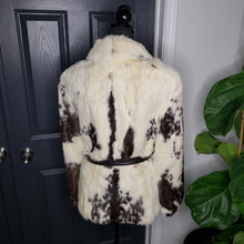 Load image into Gallery viewer, Spotted Fur Hip Coat
