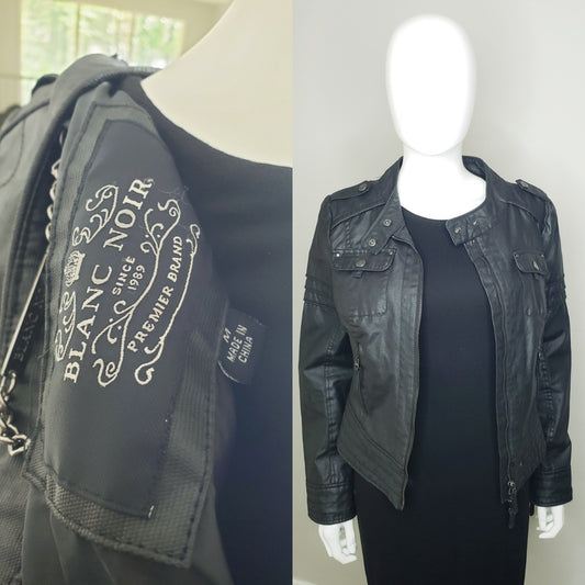 Blanc Noir Moto Jacket