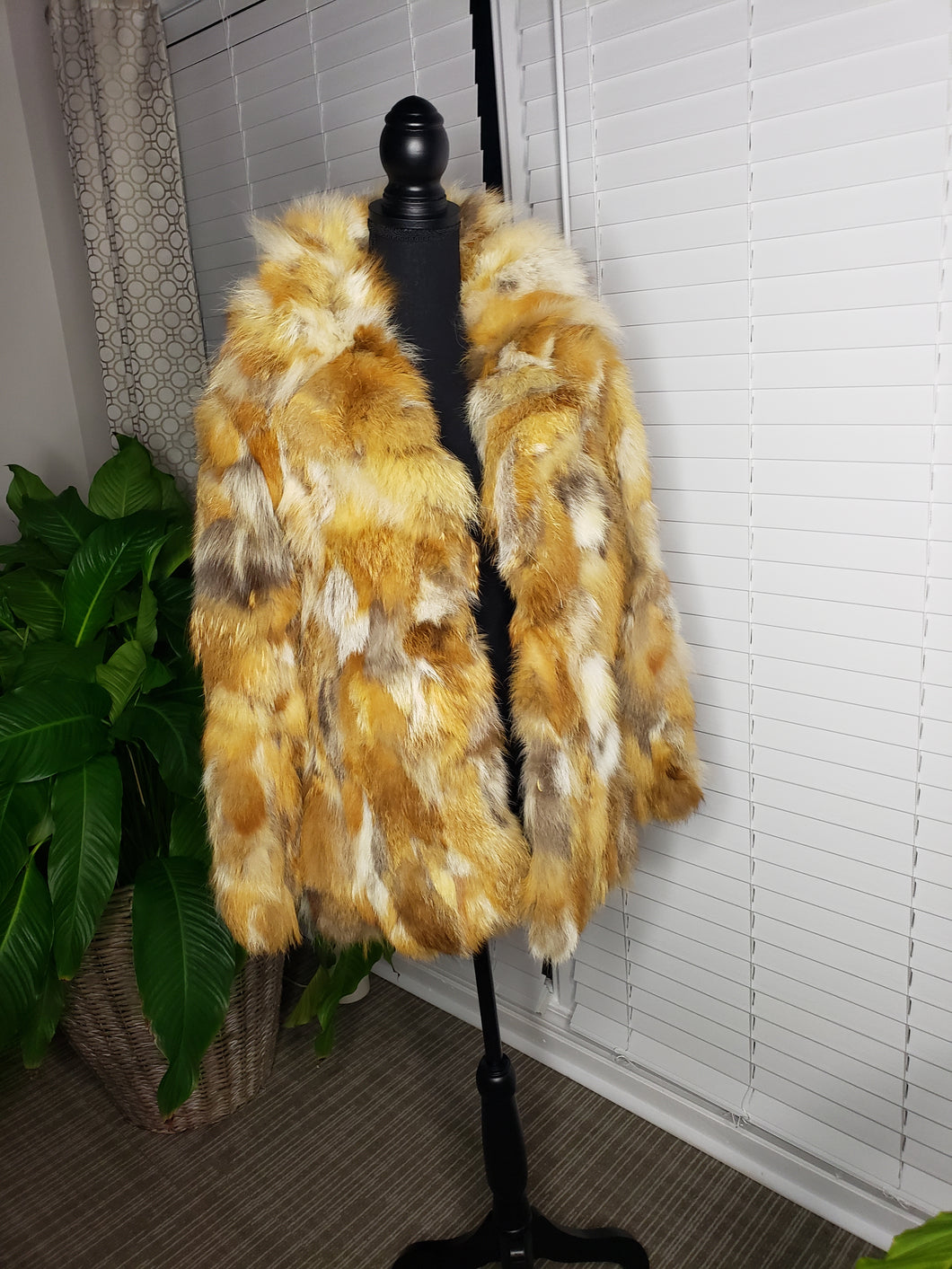 Unbranded Red Fox Fur Jacket