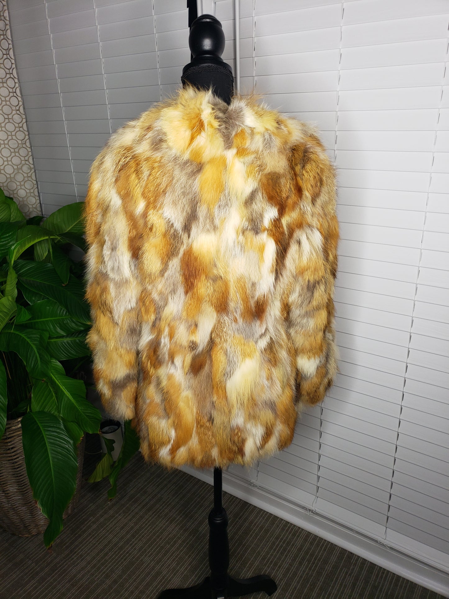 Unbranded Red Fox Fur Jacket