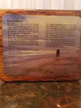 Load image into Gallery viewer, Handmade Vintage Footprints Wall Plaque
