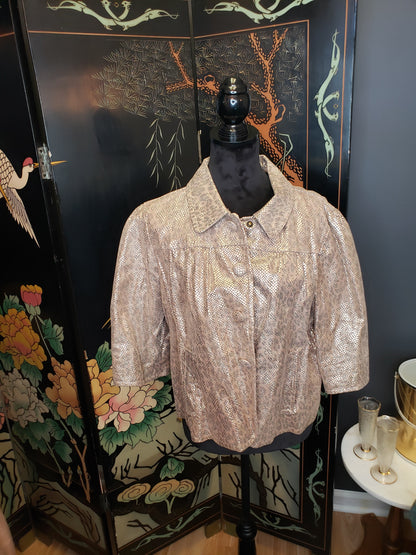 Gold Bolero Jacket