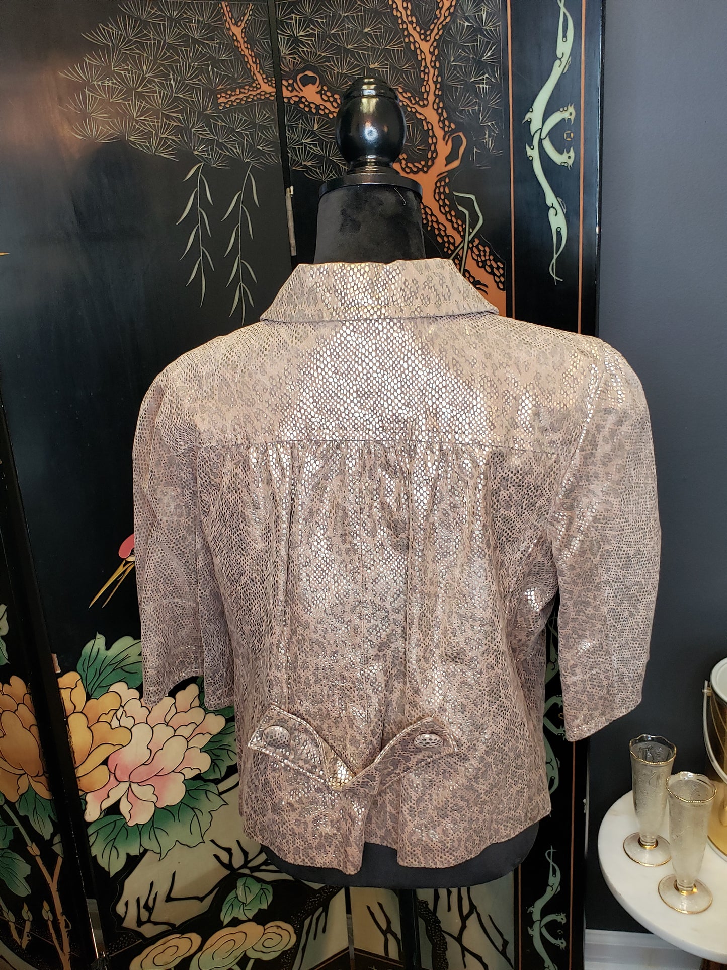 Gold Bolero Jacket