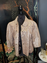 Load image into Gallery viewer, Gold Bolero Jacket
