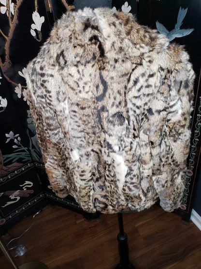 Animal Print Rabbit Jacket