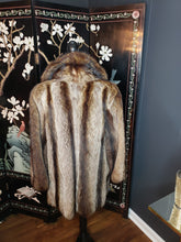 Load image into Gallery viewer, New Raccoon Fur Swing Coat
