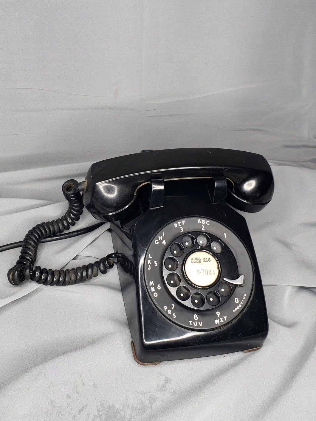 Black Western Electric Rotary Phone by Bell South
