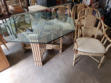 Load image into Gallery viewer, Drexel Heritage Rattan Dining Set

